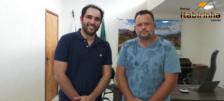 SÃO GERALDO DO BAIXIO: O prefeito Juliano Filipe, busca parceria com o Hospital São Lucas de Itabirinha