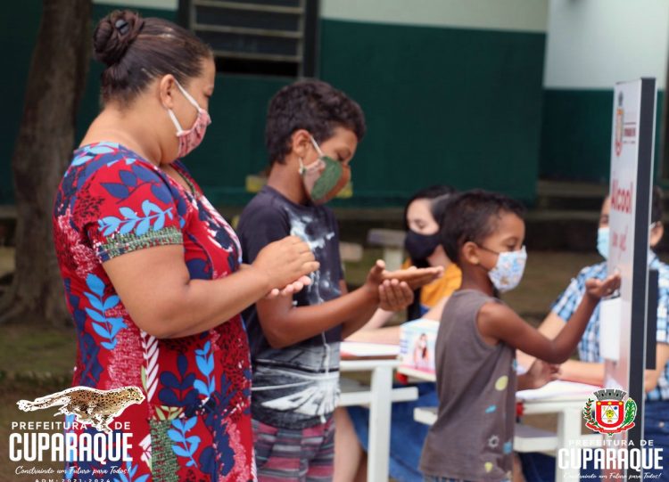 CUPARAQUE; Tudo pronto para a volta ás aulas presenciais.