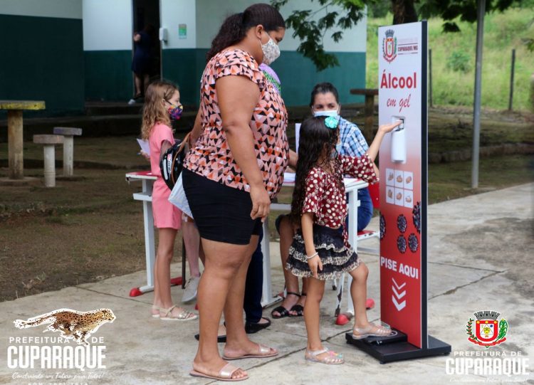 CUPARAQUE; Tudo pronto para a volta ás aulas presenciais.
