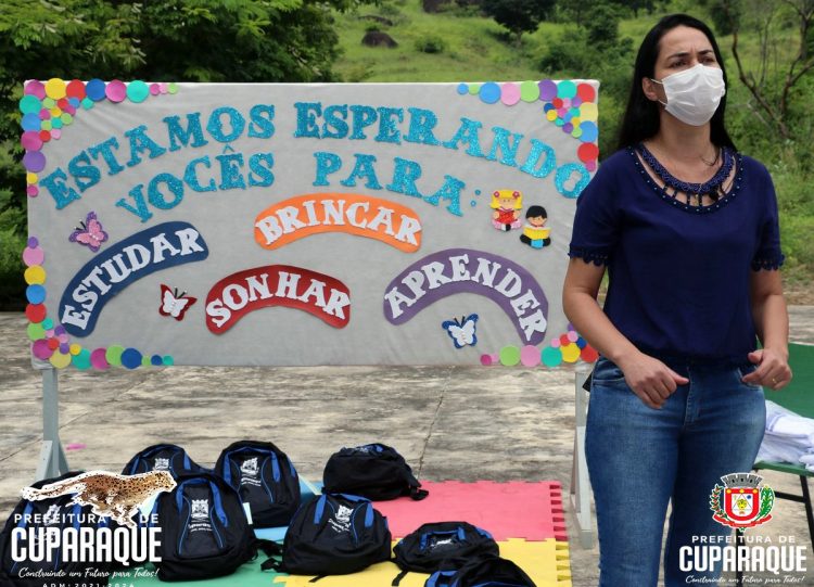 CUPARAQUE; Tudo pronto para a volta ás aulas presenciais.