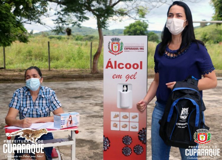 CUPARAQUE; Tudo pronto para a volta ás aulas presenciais.