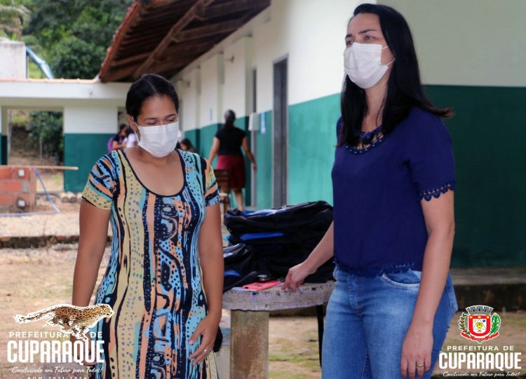 CUPARAQUE; Tudo pronto para a volta ás aulas presenciais.