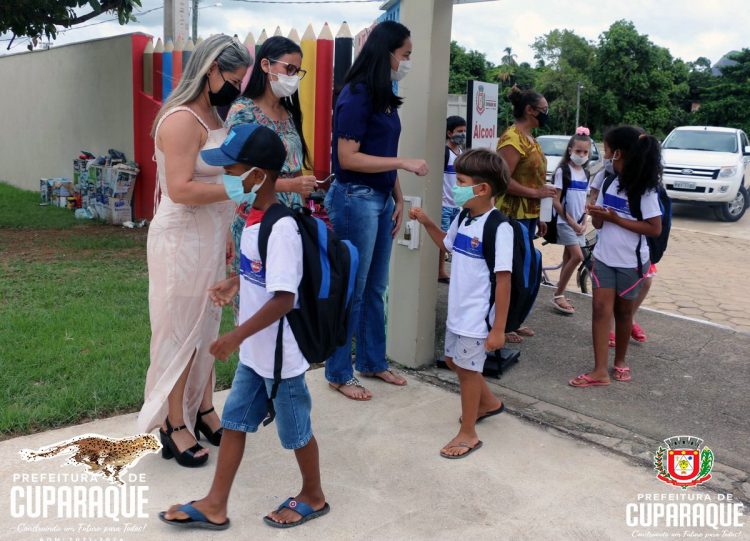CUPARAQUE; Tudo pronto para a volta ás aulas presenciais.