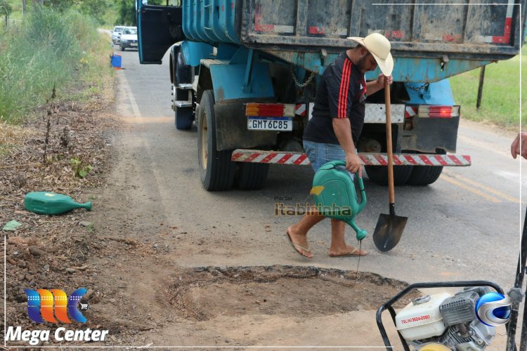 CUPARAQUE: Lançamento da recuperação do asfalto que liga a cidade de Cuparaque ao distrito de Aldeia