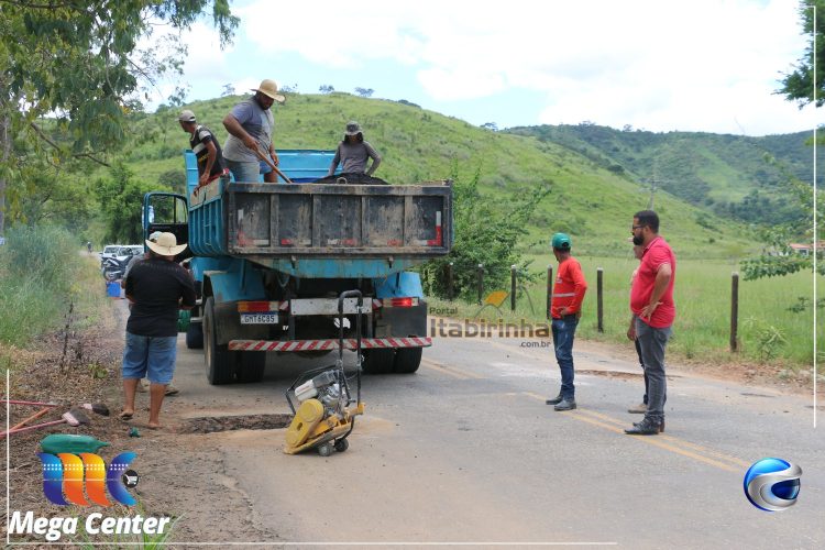 CUPARAQUE: Lançamento da recuperação do asfalto que liga a cidade de Cuparaque ao distrito de Aldeia