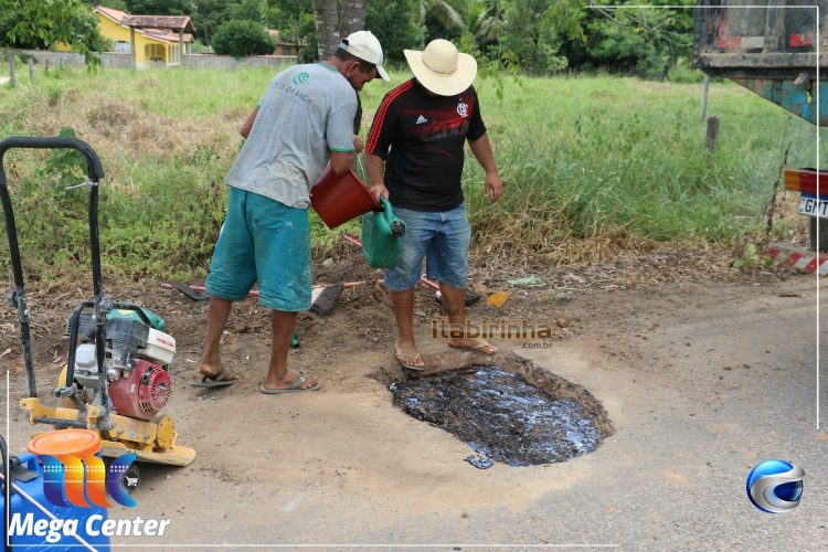 CUPARAQUE: Lançamento da recuperação do asfalto que liga a cidade de Cuparaque ao distrito de Aldeia