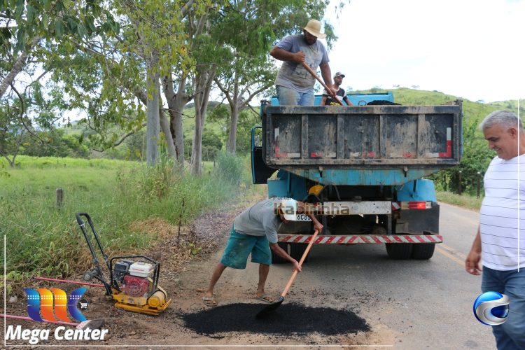 CUPARAQUE: Lançamento da recuperação do asfalto que liga a cidade de Cuparaque ao distrito de Aldeia