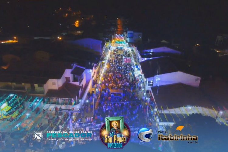 PESCADOR: 60ª Edição da Festa de São Pedro Pescador , realizada no município ,
