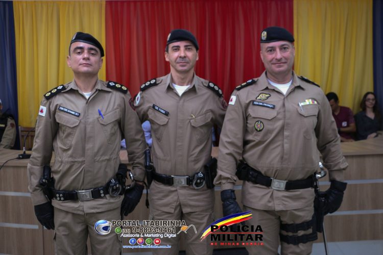 Mantena: solenidade de transmissão e assunção de comando, realizada na Câmara Municipal da Cidade de Mantena.